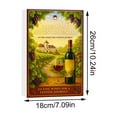 thumbnail image 3 of 2025 Wine Advent Calendar 24 Bottles of Fine Wine Assortment for Holiday Season Gift Set and Festive Celebration,Christmas Party Gift, 3 of 5