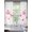 Pink White, variant on Yellow Spring Floral Sheer Curtains 108 Inch Length 2 Panels Set, Watercolor Botanical Summer Flower Voile Window Treatment Semi Sheer Long Curtains Drapes for Bedroom/Living Room/Kitchen 52"x108"x2
