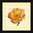thumbnail image 2 of Taylor Greene 20x20 Black Modern Wood Framed Wall Art Titled - MOROCCAN YELLOW FLORAL 4, 2 of 6