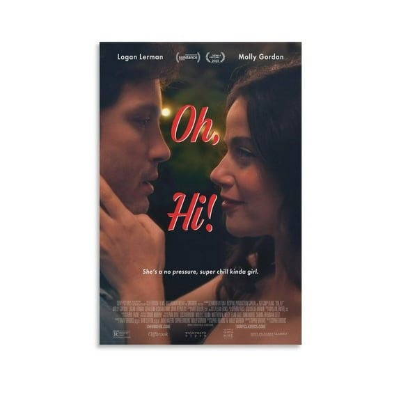 Oh Hi - Vintage Blockbuster Movie Poster 2025 New Movie Poster Canvas Wall Art -P1