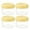 Yellow, variant on TAROFISH 35 Ml Small Food Container with Lid, 4-Piece Set, 1 Cup Capacity Reusable Food Container with Screw Cap, Suitable for Preparing Small Portions of Food., Yellow