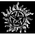 thumbnail image 2 of Supernatural Protection Symbol Men's Black T-shirt-XS, 2 of 3