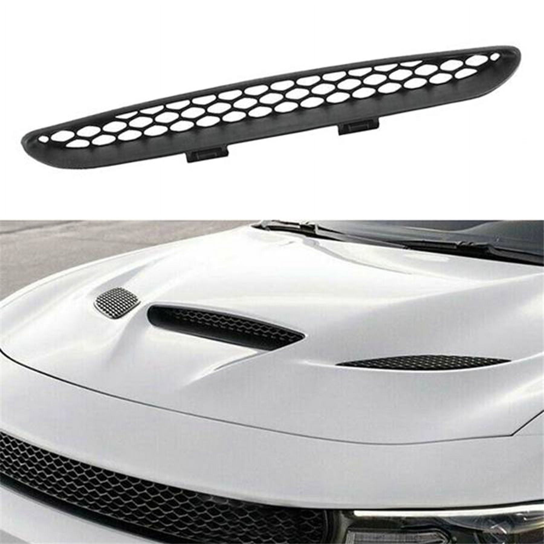 Hood Air Intake Scoop Vent Grille Trim For 2015-2020 Dodge Charger