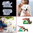 thumbnail image 4 of ZPAQI Dog Keychain Mold Silicone Keychain Mold Pendant Clay Mold with Hole for DIY, 4 of 18