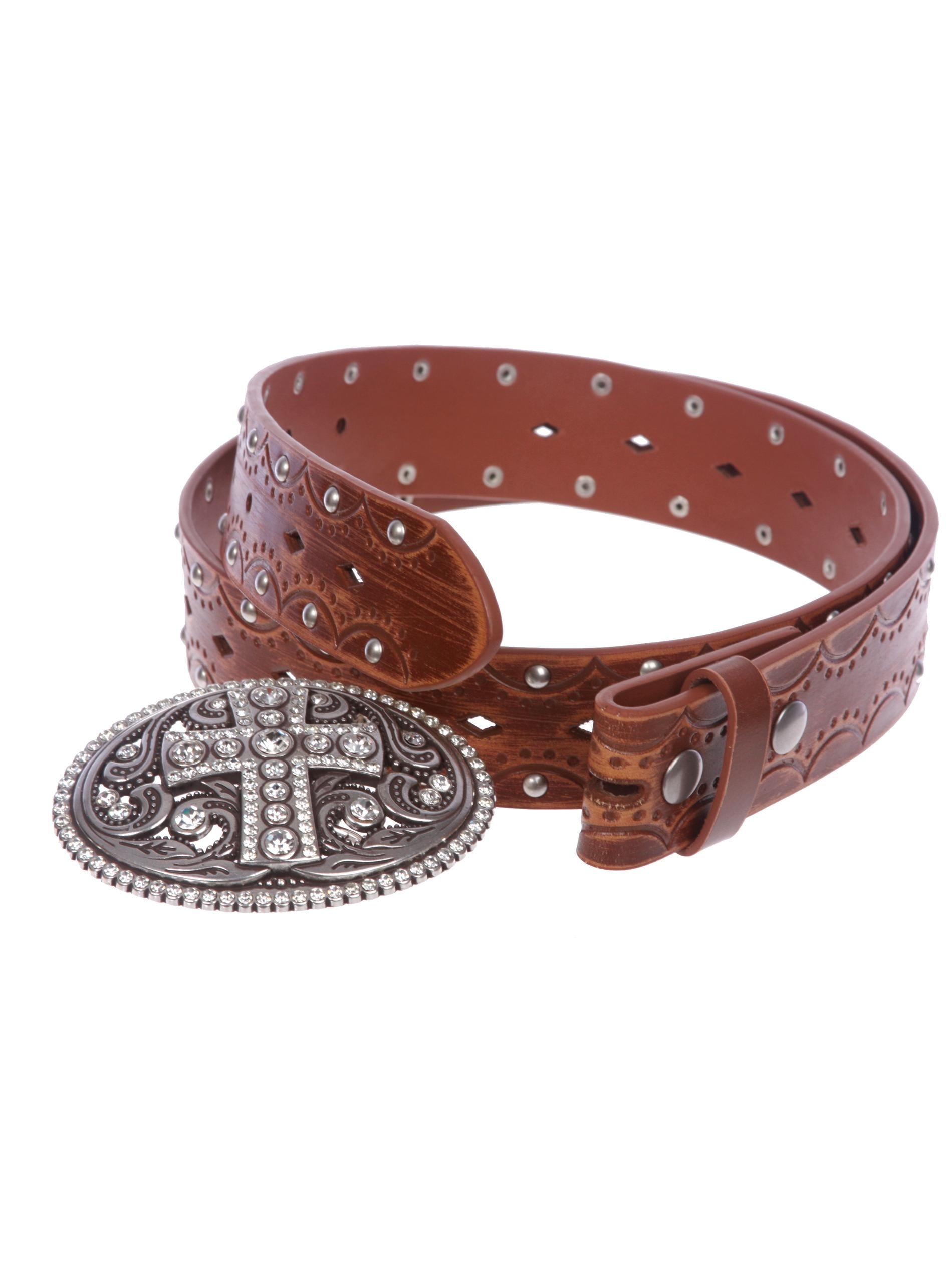 小物 Diavlo Cross Buckle Stone Stud Belt Diavlo Cross Buckle Stone Stud Belt