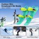 thumbnail image 4 of Mini patines de esquí cortos, mini patines de esquí cortos, zapatos de esquí ajustables para adultos para esquiar, 4 of 9