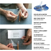 Tear-Aid Vinyl Repair Kit Type B - Clear Patch for Vinyl - 2 Pack, Green Box