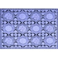 thumbnail image 1 of Ahgly Company Machine Washable Indoor Rectangle Persian Blue Traditional Area Rugs, 8' x 12', 1 of 4
