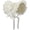 White, variant on Sweet Lolita Hat with Tassels and Lace Decor Victorian Hat Self-Tied Headscarf for Tea Party Accessories