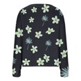 thumbnail image 4 of Cárdigan informal para mujer, chaqueta con botones estampados, abrigo de moda, blusa de poliéster para mujer, 4 of 5