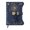 Navy blue, variant on Lockable Diary Notebook with Key Hardcover PU Journal 360 Pages for Writing