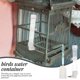 thumbnail image 2 of 1 Set of Creative Bird Cage Hanging Water Feeder Bird Water Dispenser for Cage (White), 2 of 4