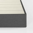 thumbnail image 5 of Zinus 9" Upholstered Metal Box Spring with Wood Slats, Mattress Foundation, King, 5 of 8
