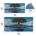 thumbnail image 4 of Wobogo Terraria Style Tree Gaming Mouse Pad Non-slip Leather Desk Mat Water Resist Keyboard Pad for Gamer Office 23.6×47.2in, 4 of 9