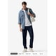 thumbnail image 5 of Vestido casual de lino Pants Willit para hombre, azul marino, 42 de ancho x 30 de largo, 5 of 6