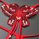 thumbnail image 4 of Gibobby Verano calzoncillos adelgazantes Tanga masaje con cuentas bordadas para mujer, calzoncillos lentejuelas gama abierta tiro bajo（Rojo，Talla única), 4 of 4