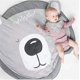 thumbnail image 3 of Alfombrilla de juego redonda para bebé, alfombrilla para gatear, cojín para gatear, alfombra con aire acondicionado para niños, niños pequeños, dormitorio Adepaton WMZL-692-1, 3 of 5