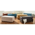 thumbnail image 2 of BrylaneHome 400 Lbs. Weight Capacity Extra Wide Studded Ottoman, 2 of 6