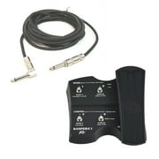 Peavey Sanpera I Foot Switch Programmable Controler For Vypyr Amp & 1/4" Cable