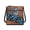 Blue Butterfly Print, variant on Cardinal Floral Printed Crossbody Bag, Hobo Handbags Lightweight Waterproof PU Leather Sling Bag for Women, Shoulder Purse for Dating Travel