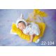 thumbnail image 2 of Traje de utilería para fotos de bebé recién nacido TUNC gorro de perro azul de ganchillo pantalones cortos con disfraz de huesos para sesiones de fotos de niños y niñas 0-3 meses Sencillez, 2 of 4