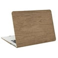 thumbnail image 2 of Mosiso MacBook Air 13 Inch Case, Ultra Slim Lightweight PU Leather Coated Plastic Hard Shell Snap On Protective Cover for MacBook Air 13.3" (A1466 & A1369), Wood Texture Pattern Design, 2 of 4