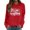 Red-3, variant on Christmas Sweatshirt for Men Women Long Sleeve Loose Casual Crewneck Pullover Sweatshirts for Couples