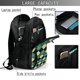 thumbnail image 4 of Easygdp Green Squares Mochila para Laptop de Viaje con Puerto USB, Mochila para Laptop con Puerto de Carga USB para Mujeres y Hombres, 4 of 7