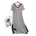 thumbnail image 5 of xinglv Clearance Nightgowns for Women Plus Size Soft,Crewneck Sleepwear Floral Printed Womens Loungewear Sexy Satin Pajama Dress for Women Long Nightwear Black M, 5 of 5