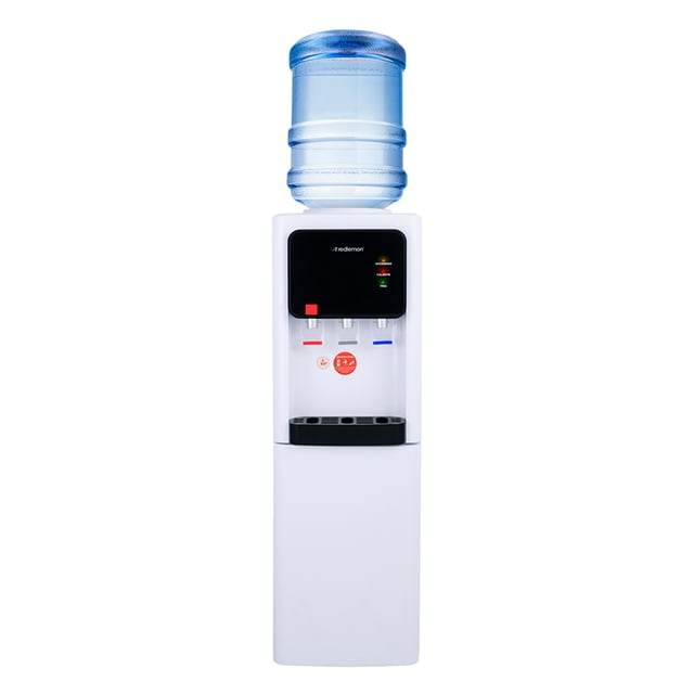 Dispensador de Agua Fría y Caliente Redlemon Porta Garrafón Eléctrico 3 Temperaturas