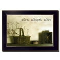 thumbnail image 2 of TrendyDecor4U Laugh And Love By Billy Jacobs Printed Wall Art BJ800B-712, 2 of 4