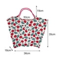 thumbnail image 4 of Sac de Voyage Imprimé Floral Sac de Plage Réutilisable Portable Décontracté pour Adolescentes, 4 of 10