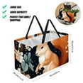 thumbnail image 2 of Squirrel Large Capacity Reusable Toy, Picnic, and Storage Basket - Foldable Oxford Cloth Material for Ultimate Convenience, 2 of 7