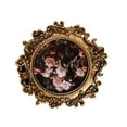thumbnail image 6 of Elegant Baroques Resins Photo Frame with Antique Design Vintage Round Golden Picture Frame Wall or Desktop, 6 of 8