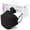 Black, variant on WellBefore Welcome Series KN95 3D Face Masks, Black, Regular, 5-Layer Protection, Pack of 50