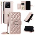 thumbnail image 5 of Funda tipo billetera GANGXUN para Xiaomi 13T – Tapa abatible con correa para mujer, 5 of 5