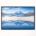 thumbnail image 2 of Designart - Alpes d'Hiver Glacées - Photographie de Paysage Impression sur Toile Encadrée, 2 of 4