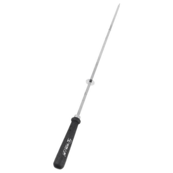 Aiguille de Brochette en Acier Inoxydable pour barbecue d'Extérieur, Accessoire de Brochette/pique-Pique pour barbecue avec Manche en Bois, Bâton à Kebab