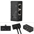 thumbnail image 1 of POE Injector Splitter, High Speed RJ45 POE Splitter Up to 10M/100Mbps, Plug & Play, Supporting the Standard POE and LAN Port, 1 of 7