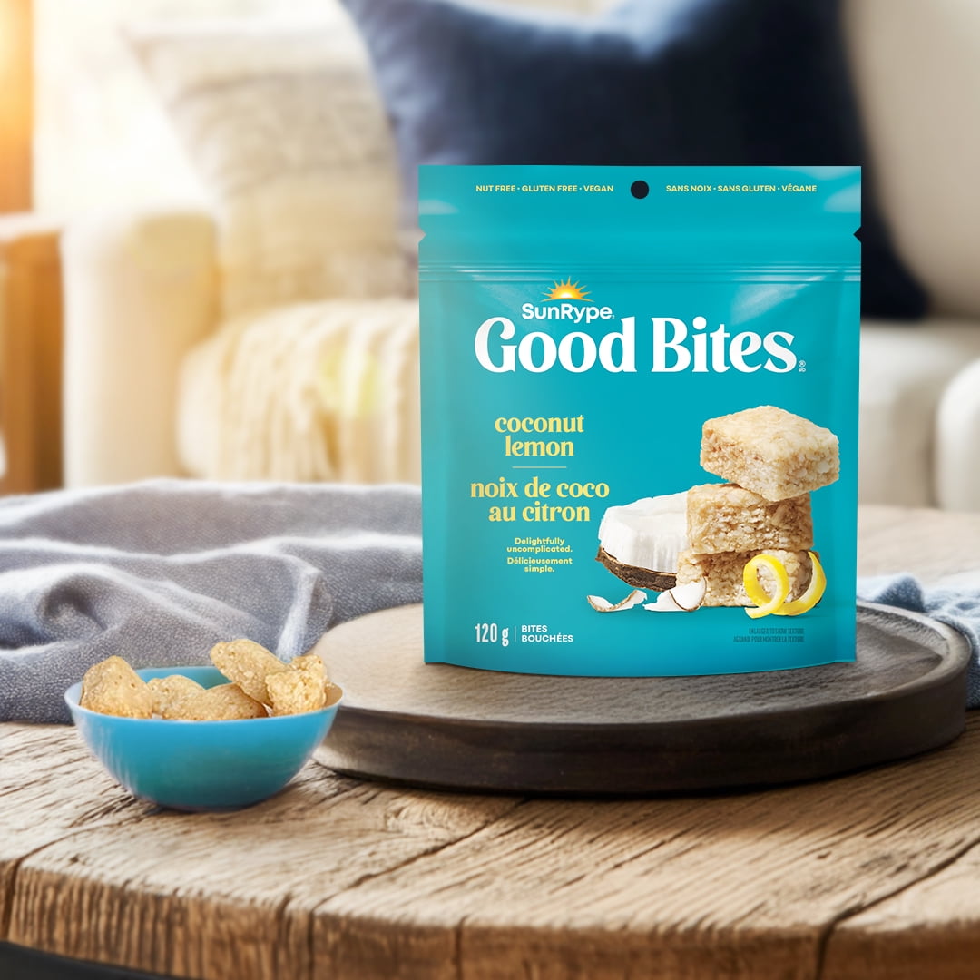 SunRype Good Bites Coconut Lemon Bites, 120 g