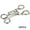 Silver, variant on FACEGA 50Pcs Button Hooks,Eyes Closure Buckle,Sewing Handcraft Tools,Silver