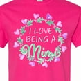 thumbnail image 4 of Inktastic I Love Being a Mimi Circle of Hearts T-Shirt, 4 of 5