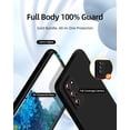 thumbnail image 2 of 3 in 1 for Samsung Galaxy S20 FE 5G Case, with 2 Pack Screen Protector, with Full Camera Cover Protection，Liquid Silicone Slim Shockproof Protective Phone Case [Microfiber Lining] (Black)…, 2 of 12