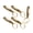 A, variant on Multipurpose Brass Keychain Hook Convenient for Men Women Featuring Reinforced Shackle and Belt Accessory