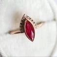 thumbnail image 3 of HOOUN Women 925 Silver Cubic Zirconia Ring Engagement Jewelry Wedding Rings Sz 6-10-6-#2, 3 of 9