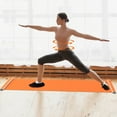 thumbnail image 2 of Yoga Sliding Mat, Slide Board Training Aids Pilates Equipment Fitness Training Board Antiskid Skateboard Balance Board, 2 of 19
