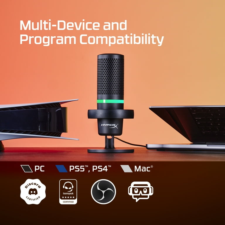 Free Shipping! HyperX DuoCast ‚Äì RGB USB Condenser