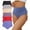 6 Colors, variant on Buankoxy Women's Breathable Underwear High Waist Mesh Panties,6-Pack,Size 5