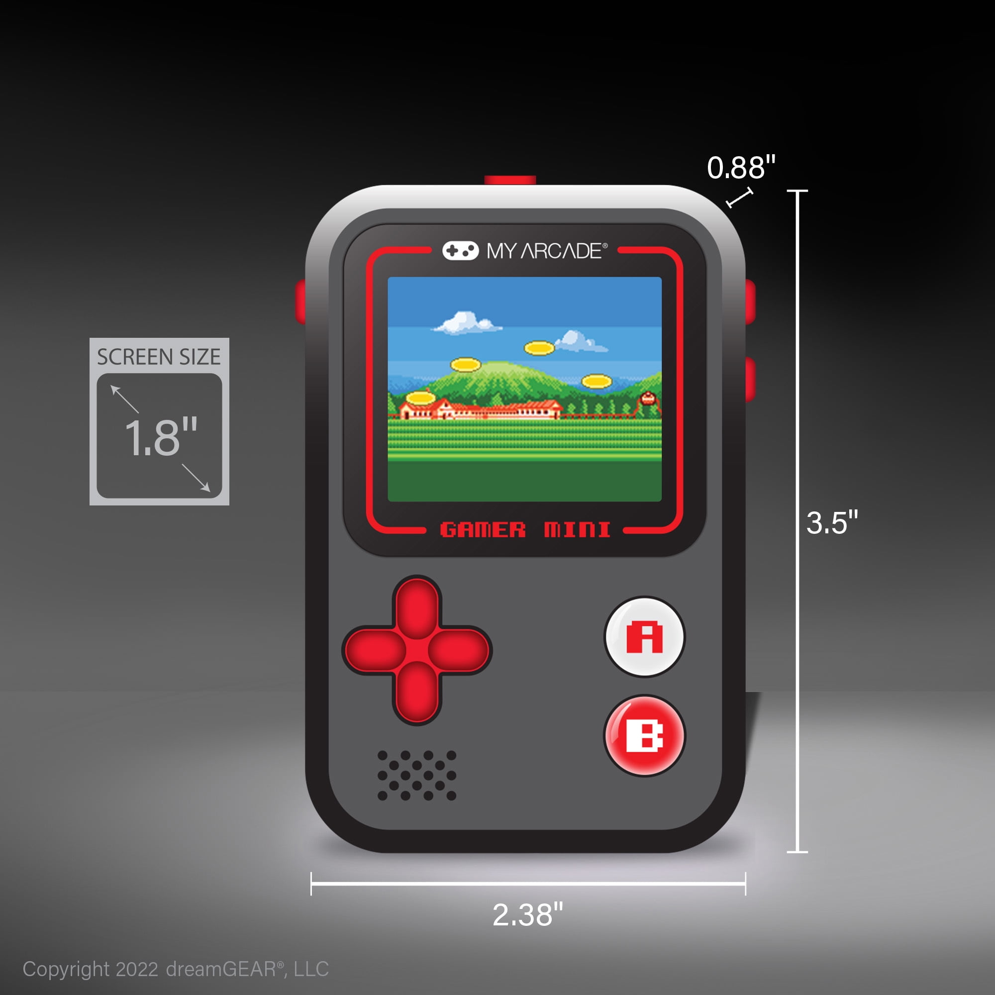 My Arcade - Gamer Mini Classic - Red