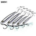 thumbnail image 3 of 5pcs/Lot Micro Jig Butterfly Metal Jig Fishing Lure Bait Jigging Tuna Slow Lure, 3 of 11